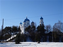 Достопримечательности Торжка. Церковь Благовещения Пресвятой Богородицы (Михаила Архангела). Зимний пейзаж