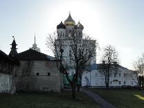 Достопримечательности Пскова. Кремль (Кром). Троицкий собор