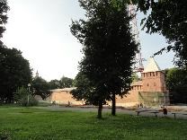 Достопримечательности Смоленска. Смоленская крепостная стена. Лопатинский сад