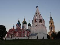 Достопримечательности Коломны. Коломенский Кремль. Тихвинская церковь с колокольней