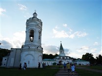 Достопримечательности Москвы. Царская резиденция Коломенское. Колокольня Георгиевского храма