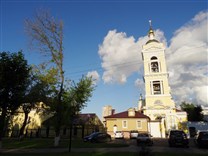 . Троицкий собор в Подольске. Соборная площадь