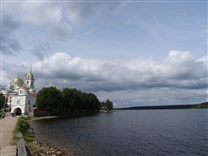 Достопримечательности Осташкова. Нило-Столобенская пустынь (Нилова пустынь). Пейзаж селигерского края