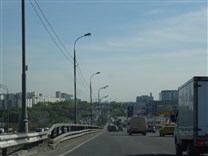 Достопримечательности Москвы. МКАД. Многокилометровая пробка