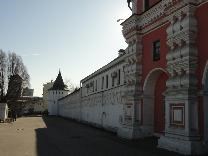 Достопримечательности Москвы. Данилов монастырь. Крепостные стены