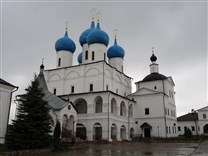 Достопримечательности Серпухова. Высоцкий мужской монастырь. Зачатьевский собор