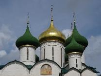 Достопримечательности Суздаля. Спасо-Евфимиев монастырь. Купола собора