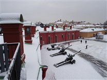 Достопримечательности Санкт-Петербурга. Петропавловская крепость. Нарышкин бастион