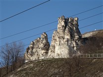 . Дивногорье. Вид на храм с ЖД станции