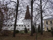 Достопримечательности Волоколамска. Иосифо-Волоцкий монастырь. Воскресенская башня