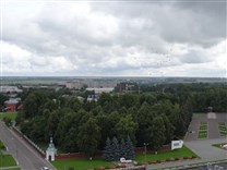 Достопримечательности Коломны. Мемориальный парк. Вид с высоты птичьего полёта