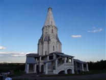 Достопримечательности Москвы. Церковь Вознесения Господня в Коломенском. Шатровая архитектура XV века