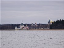 Достопримечательности Валдая. Иверский монастырь. В ноябре 2014 года