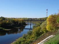 Достопримечательности Ржева. Мосты через Волгу (Старый и Новый). Река Волга