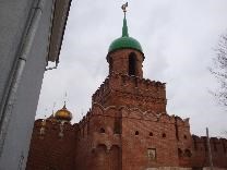 Достопримечательности Тулы. Тульский кремль. Башня Одоевских ворот