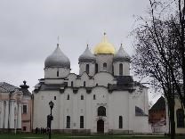 Достопримечательности Великого Новгорода. Новгородский Детинец (кремль). Софийский собор