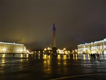 Достопримечательности Санкт-Петербурга. Дворцовая площадь.  