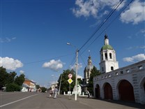 Достопримечательности Зарайска. Центральная площадь. Советская улица