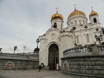 Достопримечательности Москвы. Храм Христа Спасителя. Надвратная церковь