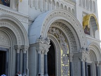 Достопримечательности Санкт-Петербурга. Морской собор Николая Чудотворца. Декор фасада