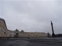 Достопримечательности Санкт-Петербурга. Дворцовая площадь. Здание Главного штаба