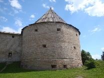 Достопримечательности Старой Ладоги. Староладожская крепость. Климентовская башня