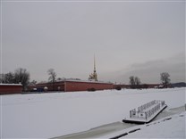 Достопримечательности Санкт-Петербурга. Петропавловская крепость. Кронверкский пролив