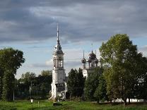 Достопримечательности Вологды. Кремлёвская набережная. Вид на Сретенскую церковь