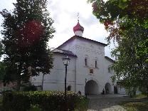Достопримечательности Суздаля. Спасо-Евфимиев монастырь. Надвратная Благовещенская церковь