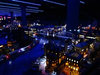 Достопримечательности Санкт-Петербурга. Гранд-макет Россия. Ночной Петербург