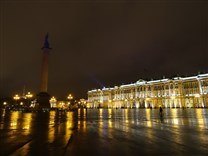 Достопримечательности Санкт-Петербурга. Дворцовая площадь.  