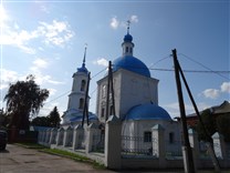 Достопримечательности Зарайска. Благовещенская церковь. Вид со стороны кургана