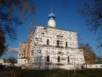 Достопримечательности Рязани. Спасский монастырь. Преображенский собор в 2009 году