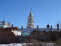 Достопримечательности Торжка. Борисоглебский монастырь. Колокольня Введенской церкви