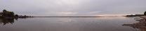 Достопримечательности Осташкова. Озеро Селигер. Панорама озера перед закатом