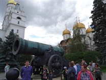 Достопримечательности Москвы. Царь-пушка.  