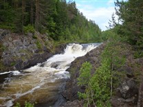 . Водопад Кивач.  