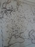 Достопримечательности Рязани. Архиепископские палаты (дворец Олега). Карта России с 1689 по 1762 год