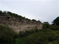 . Копорская крепость. Западная часть северной стены