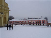 Достопримечательности Санкт-Петербурга. Петропавловская крепость. Комендантский дом