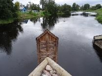 Достопримечательности Тихвина. Реконструкция Тихвинской водной системы. Верхний уровень реки