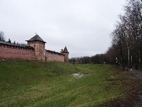 Достопримечательности Великого Новгорода. Новгородский Детинец (кремль). Ров