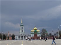 Достопримечательности Тулы. Площадь Ленина. Тульский кремль