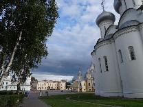 Достопримечательности Вологды. Вологодский кремль. Вид со стороны парка