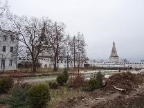 Достопримечательности Волоколамска. Иосифо-Волоцкий монастырь. Обустройство территории (ноябрь 2014)