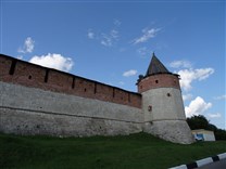 Достопримечательности Зарайска. Зарайский кремль. Наугольная башня