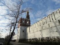 Достопримечательности Москвы. Новодевичий монастырь. Крепостные стены