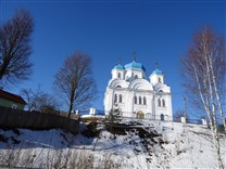 Достопримечательности Торжка. Церковь Благовещения Пресвятой Богородицы (Михаила Архангела). Вид со Старицкой улицы