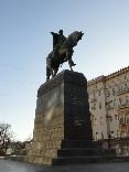 Достопримечательности Москвы. Памятник Юрию Долгорукому.  