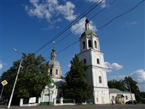 Достопримечательности Зарайска. Центральная площадь. Троицкая церковь